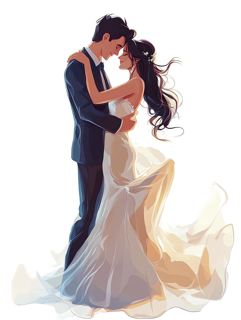 bride and groom