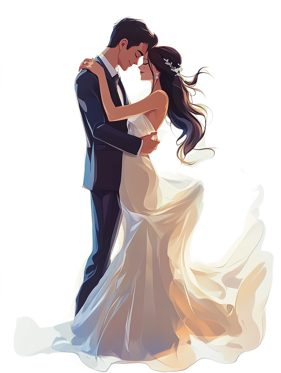 bride and groom