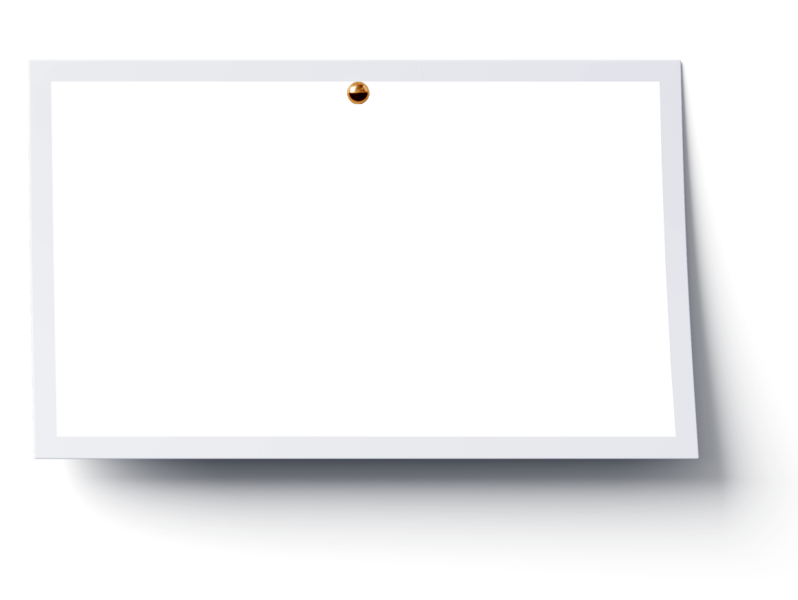 Pinned Photo Frame